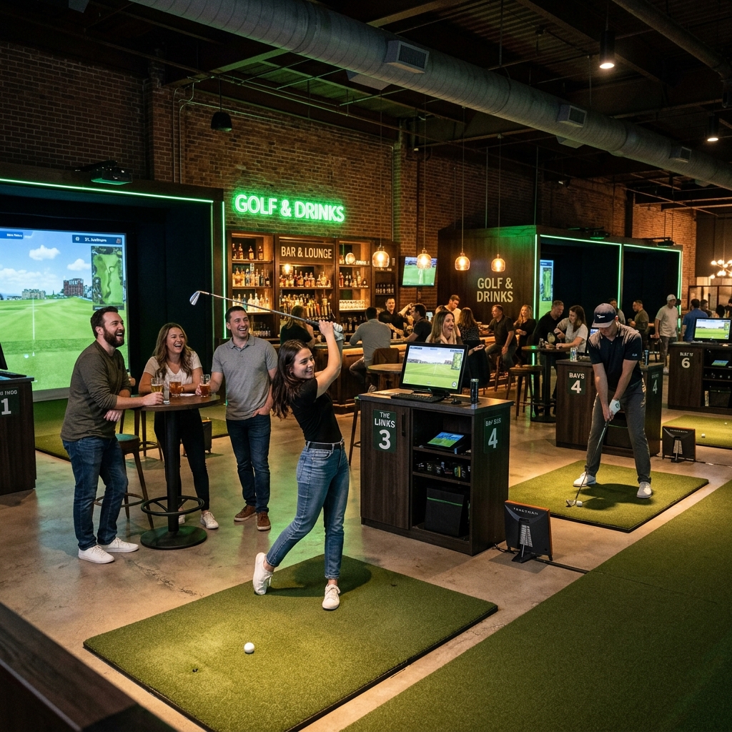 The Economics of Indoor Golf: Why Simulator Venues Are Outperforming Traditional Ranges